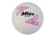 Mitre Intercept Netball (White/Purple/Pink) - UTRD3713