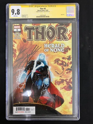 THOR #6 CGC 9.8 Signature Series signed by Donny Cates! Legacy #732