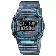 *BRAND NEW* Casio G-Shock Transparent Multicolor Case Men's Watch DW5600NN-1