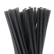 BULK 2500 × Paper Regular Drinking Straws 20cm Long Eco Friendly Biodegradable