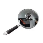8.5"/22cm Nonstick Wok Frying Pan Saute Pan with Lid , Non Toxic Deep Fry Pan