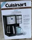Cuisinart Coffee Center 2 In 1, 12 Cup Or Single Serve Coffee Maker *** NEW ***