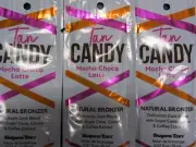 50 PACKETS SUPRE TAN CANDY MOCHA CHOCA LATTE NATURAL BRONZER TANNING LOTION