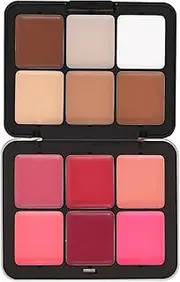 Cream Makeup Palette – Full Coverage Concealer, Color Correction Palette | Portable Waterproof Smooth Texture Cream Blush With Pigment Rich Finish, Long Wear Concealer Set For Women Girls