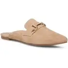 Steve Madden Womens Fortress Leather Slip On Flats Mules Shoes BHFO 5237