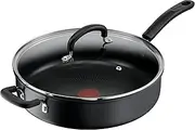 [Tefal] Specialty Hard Anodised Non-Stick Sautepan 30cm + Lid, B4848217