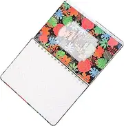 WOFASHPURET Academic Planner Notebook Floral Design Daily Organizer for Writing Sketching and Planning Portable Coil Bound Journal for Students and Professionals