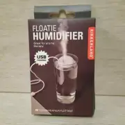 Floatie Humidifier - Kikkerland - White - USB Powered - aroma therapy