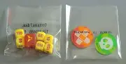 Pokemon Sword & Shield: Vivid Voltage - 7 Dice Set + 2 Acrylic Condition Markers