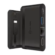 Alogic USB-C to HDMI Travel Dock Essential With 100W Power Delivery [UCTDHDES]