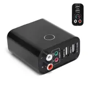 Wireless BT5.0 Transmitter Receiver Stereo Audio Adapter APP Control USB Charger