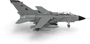 Herpa Panavia Tornado IDS Model Aircraft - TaktLwG 33, Büchel (with Taurus KEPD-350) Miniature in Scale 1:200, Collectable, Model Without Base, Metal
