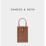 CHARLES＆KEITH秋冬女包 全新正品 新加坡小CK手機包單肩斜背包