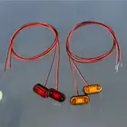 LED Light Warning Light Lamp Position Light for 1/14 Tamiya RC Tractor Truck Car