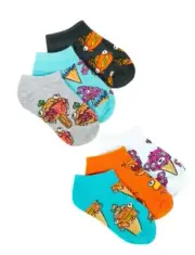 FORTNITE Video Game Boys 6 Pack Pairs Low Cut No Show Ankle Socks Medium NEW