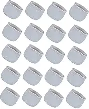 FOYTOKI Furniture Feet Protectors 50pcs Chair Leg Protection Pads Table Leg Protectors Silicone Table Feet Pads
