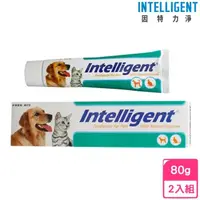 在飛比找momo購物網優惠-【因特力淨】寵物酵素牙膏 80g*2入組(寵物潔牙、牙膏)