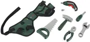 Bosch Mini - Toy Tool Belt And Assorted Accessories And Toy Tools