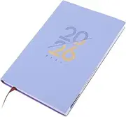 KICHOUSE Pocket Planner: A5 Size Faux Leather Cover 2026 Planner Journal For Work And Personal Use Portable Notebook Appointment Book Organizer