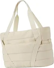 APLVFFZH Tote Bag with Mat Strap And Zipper for Gym Use