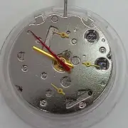 Mechanical Movement ST16 with 7 Hands Small Seconds at 3/6/9 and Date at 6 Black