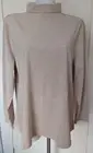 BNWT SEASALT Size 20 Landing Roll Neck Top Oatmeal Natural - Organic Cotton Rich