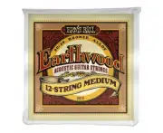 Ernie Ball 2012 Earthwood Medium 12-String 80/20 Bronze Acoustic Guitar Strings