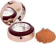 Typsy Beauty Hustle & Grind Setting Powder I Mochaccino 06 I Unique in-built powderizer for zero waste & spilling I Packed with Hayalauronic acid & Ceramides I Warm Beige I 4.5g