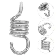 2 Pcs Stainless Steel Hammock Spring Hooks Heavy Duty Hanging Kit Swing
