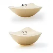 2pcs Thick Latex Bra Pads Push Up Breast Enhancer Removeable Bra Padding Inserts