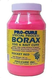 Pro-Cure Borax Egg and Bait Cure, 30 Ounce, Rocket Red