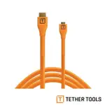 TETHER TOOLS TETHERPRO H2D15-ORG HDMI MICRO TO HDMI 2.0 傳輸線 4.6M