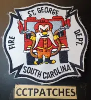 SAINT GEORGE, SOUTH CAROLINA FIRE DEPARTMENT PATCH SC
