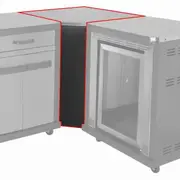 Coleman Revolution Corner Unit No Draw - Black Matte