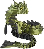 Printed Dragon Fidget Toys - Flexible Joints Fidget Toys | Rotatable Joints Dragon Model for Girls, Kids, Friends, Children, Family