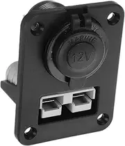 HORIALENCE Universal Car Cigarette Lighter Adapter 12v Socket Splitter Fit for Boat Rv Motorcycles Easy Installation Kit