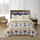 PENDLETON Diamond Peak Full/Queen Coverlet Set, Coverlet & 2 Shams, 100% Cotton