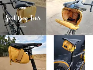 德國 EVOC SEAT BAG TOUR 登山車座墊包「沙漠金」尺寸M 可裝後燈 防水耐磨抗刮 (7.4折)