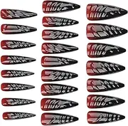 Halloween Nails, Artificial False Nails, Soft Gel Press Nails Glossy Halloween Fake Nail Glue Nails in 12 Sizes for Girls