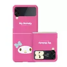 My Melody Slim Hard Case for Galaxy Z Flip6 Z Flip5 Z Flip4 Z Flip3 Korea made