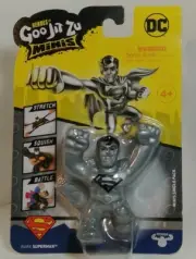 Heroes of Goo Jit Zu minis DC *Rare Superman* 2.5" Platinum MOC