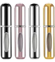 8Pcs 5ml Refillable Travel Perfume Atomizer Bottles for Men & Women Multi Color