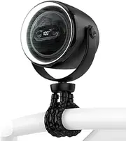 Clip On Stroller Fan - Flexible Baby Fan, Portable Cooling Device | Adjustable Neck Air Circulator, Rechargeable USB Powered Cooler, Quiet Personal Breeze Accessory, Lightweight Clip Mount Ventilation