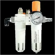 SHU-Store Water Oil Trap Combos Fit for Tyre Changer Spare Parts Air Filter Lubricator Combination (Color : YS3161G)