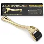 Gold Edition Hair and Scalp Derma Roller, For Hair Loss Treatment And Scalp