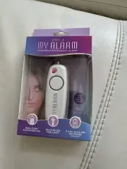 Pro-4 My Alarm Handheld Emergency Alarm With Pull-Cord Activation and Built-I...