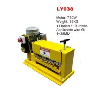 Electric Wire Stripping Machine 1-38mm Cable Stripper 750W Wire Stripping Tools