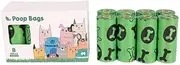 Biodegradable & Compostable Dog Poo Bags Pet Poop Bag Garbage Disposable Clean