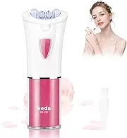 Glabrouse Skin Epilator - Smooth Glide Epilators for Women Face with LED - Cordless Facial Epilator Hair Removal - Electric Hair Remover for Women Face/Arm/Bikini Area/Legs/Underarm Hair Removal