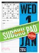 Sudoku Pad Page-a-Day Notepad and 2014 Calendar